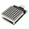 MAX7219 Dot Matrix MCU LED Display Module Control Kit مع كابل Dupont