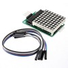 MAX7219 Punktmatrix-MCU-LED-Display-Steuermodul-Kit mit Dupont-Kabel