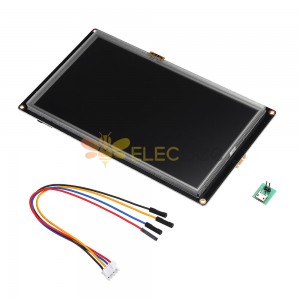 향상된 NX8048K070 7.0 인치 HMI 지능형 스마트 USART UART 직렬 터치 TFT LCD 모듈