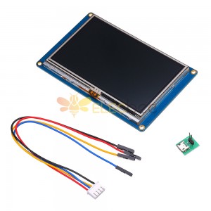 NX4827T043 4.3 pouces HMI Intelligent Smart USART UART série tactile TFT LCD écran Module panneau d'affichage