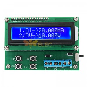 TGC700 4-20mA 10V Voltage Current Signal Generator 20mA Signal Transmitter With LCD 1602 Display