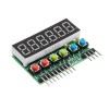 Módulo de escaneo de teclas con pantalla LED de tubo de 6 bits TM1637 DC 3.3V a 5V Interfaz digital IIC Seis en uno 0.36 pulgadas Geekcreit para Arduino: productos que funcionan con placas Arduino oficiales