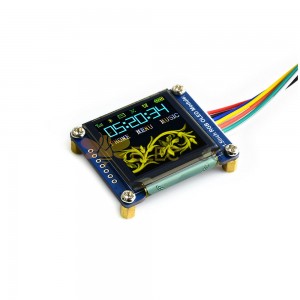 1,5-Zoll-RGB-OLED-Display-Erweiterungskarte 128 x 128 65 K Farbe SPI-Kommunikation Kompatibel mit Jetson Nano