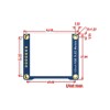 Carte d\'extension d\'affichage OLED RVB 1,5 pouces 128x128 65K Communication SPI couleur Compatible avec Jetson Nano