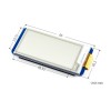 2.13 Inch E-ink Screen Display e-Paper Module SPI Interface Partial Refresh Black Red White 212x104