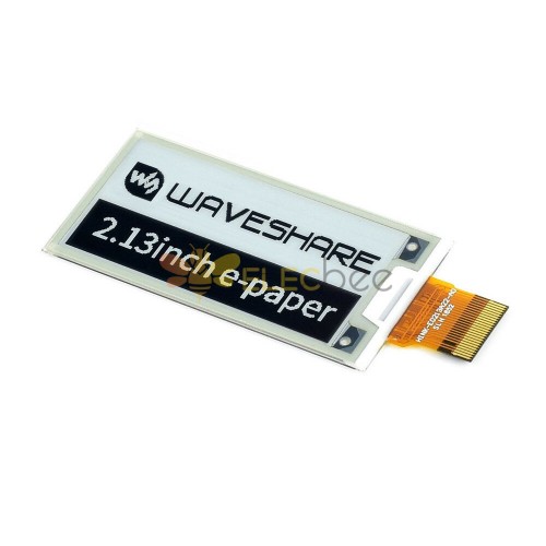 2.13インチE-インクスクリーンディスプレイ電子ペーパーモジュールSPIインターフェースパーシャルリフレッシュブラックホワイトベアボード250x122