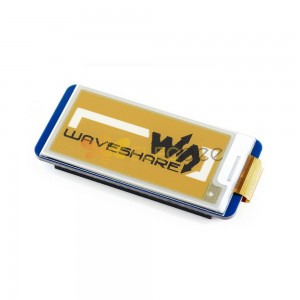 2.13 인치 전자 잉크 스크린 디스플레이 전자 종이 모듈 SPI 인터페이스 부분 새로 고침 검정색 노란색 흰색 212x104