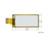 2.13 inch Flexible E-Ink Raw Display Panel 212x104 e-paper Display Screen Board SPI Interface Black White Bareboard