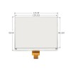 5.83 inch Electronic ink Screen E-paper 648x480 Resolution Yellow/Black/White Three-color Bare Board e-Paper HAT
