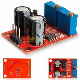 10個NE555パルス周波数デューティサイクル調整可能モジュール方形波信号発生器ステッピングモータードライバー