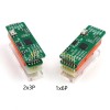 1x6P 2x3P ブートローダー フラッシュ ツール ボード Micro-USB IDE