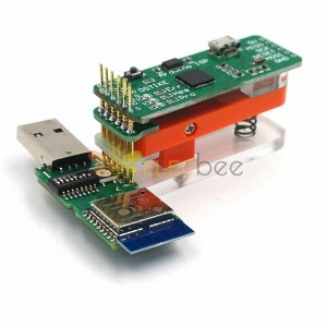 1x6P 2x3P Bootloader Flash 工具板 Micro-USB IDE