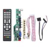 Signal numérique M3663.03B DVB-T2 Carte de pilote de contrôleur TV LCD universel TV/PC/VGA/HDMI/USB + bouton 7 touches + câble LVDS 1ch 6bit 40 broches