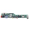 Цифровой сигнал M3663.03B DVB-T2 Универсальный контроллер ЖК-телевизора Плата драйвера ТВ/ПК/VGA/HDMI/USB + 7 клавиш + 1-канальный 6-битный 40-контактный кабель LVDS