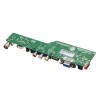 Цифровой сигнал M3663.03B DVB-T2 Универсальный контроллер ЖК-телевизора Плата драйвера ТВ/ПК/VGA/HDMI/USB + 7 клавиш + 2-канальный 6-битный 40-контактный кабель LVDS