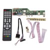 Цифровой сигнал M3663.03B DVB-T2 Универсальный контроллер ЖК-телевизора Плата драйвера ТВ/ПК/VGA/HDMI/USB + 7 клавиш + 2-канальный 6-битный 40-контактный кабель LVDS
