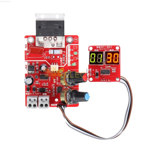 NY-D01 40A/100A Digitalanzeige Punktlötstation Zeit und Strom Controller Board