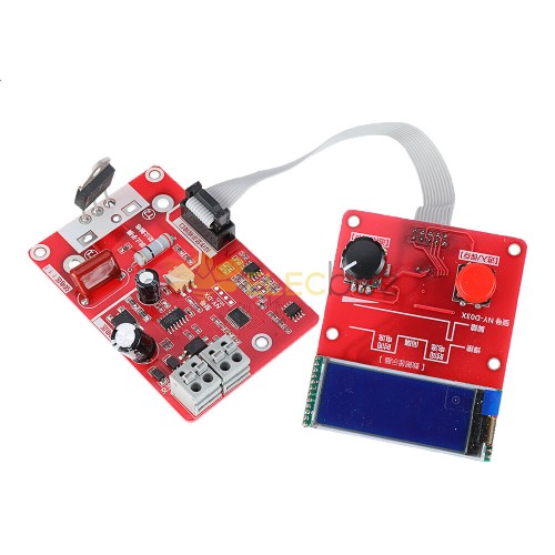NY-D03 100A/40A Spot Welder Time and Current Controller Dual Pulse Control Board LCD Display