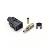 Fakra SMB Female Straight A Code Crimp Solder Type Connector