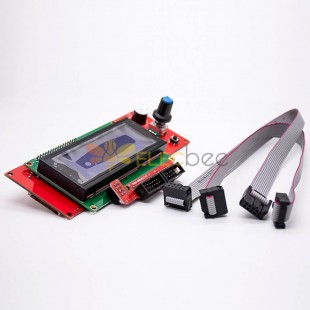 3D Printer Controller RAMPS 1.4 LCD 12864 Control Screen Smart Controller