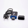 Receptor de audio Bluetooth 5.0 Adaptador USB para automóvil DIY Audio Black Callable Aux Auricular