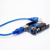 Placa de desarrollo Placa base USB UNO R3 con cable USB Versión oficial MEGA328P
