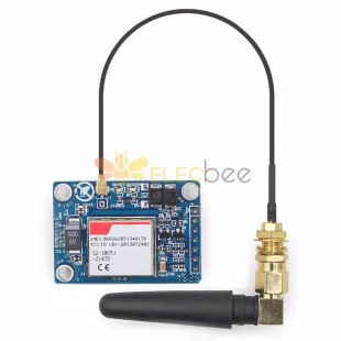 Module GSM GPRS Module SIM800L Interface d'antenne IPX 4 fréquences 5V USB vers port série TTL