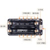 Module de relais Circuit 2 canaux 5V/3V ESP32/ESP8266 18650 carte d\'extension de batterie au Lithium