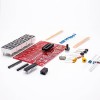 Frequencímetro Kit DIY 1Hz-50MHz Tubo Digital de Cinco Dígitos Montagem PCB