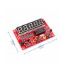 Medidor de frecuencia Kit de bricolaje 1Hz-50MHz Pantalla de tubo digital de cinco dígitos Montaje en PCB