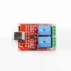 2 Channel Relay Module 5V Drive-Free USB Control Switch Intelligent Control Switch