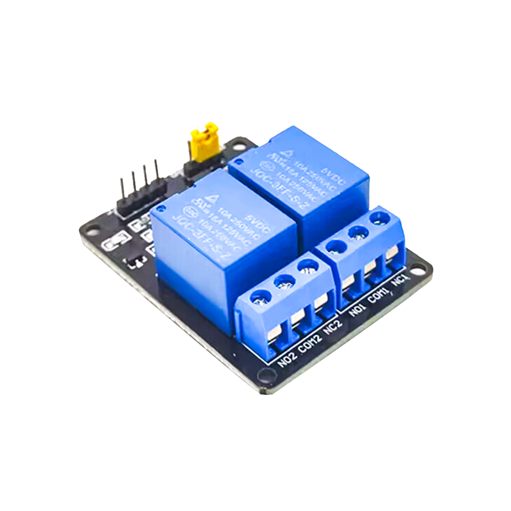Relay Module Optocoupler 2 Channels 5V/12V With Optocoupler Isolation Expansion Board