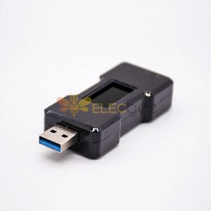 USB-Tester-Messgerät FNB18 Spannungs- und Stromkapazitäts-Kraftstoffmesser-Anzeigeleuchte