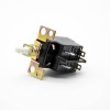 DPDT Power Switch angular através do buraco 4 Buraco KDC-A04 250V-5A cobre 25 milímetros