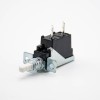 Single Throw Single Pole Switch 250V-5A Power Switch angulado através do buraco 20mm 4,8 milímetros KDC-A04 cobre