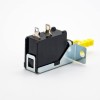 TV Power Switch Single Pole Single Throw Angled Through Hole TV-5 2 Hole 250V 5A Push Button Switch Copper 20mm Non-locking