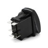 5-Pin Boat Switch - All-Black, 12V20A, No Labels, Perfect for Marine Upgrades