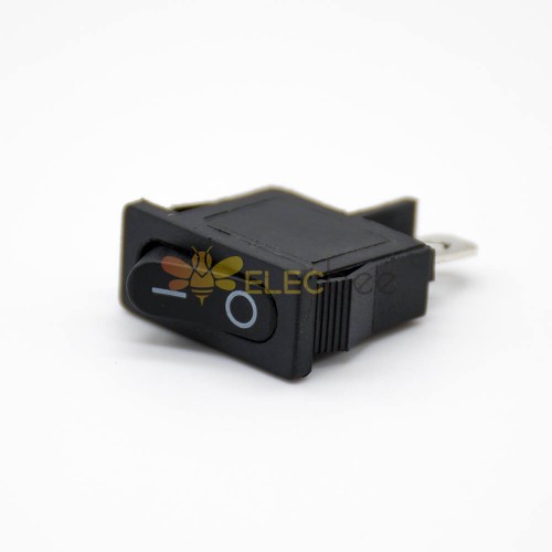 Electric Rocker Switch KCD1-110 Painel de Operação 2 Pin Solder Cable 2 Posição