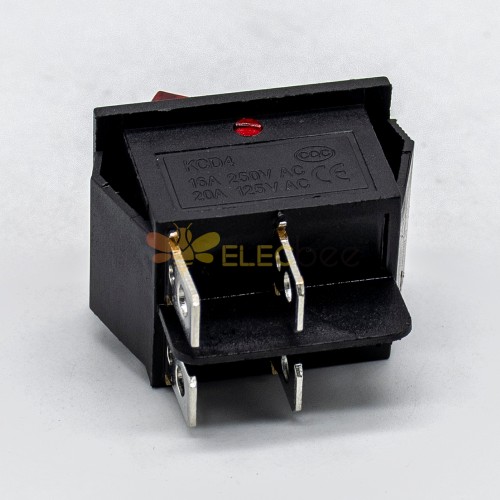 Electric Rocker Switch Solder Cable 2