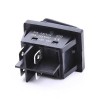 Green LED KCD4 Stainless Steel Boat Rocker Switch 30A-35A