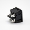 KC Rocker Switch Painel Mount 4 Pin Solder Cable Com Luz LED KCD5N-201 Straight 2 Posição