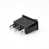KCD3 Switch Rocker KCD3-102 2 Pozisyon 3 Pimli Çalışma Paneli Lehim Kablo Güç Anahtarı
