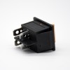 Power Switch Rocker KCD4-203 Montaje en panel 2 Posición 4 Pin Cable de soldadura recta