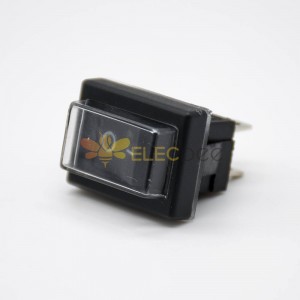 Rocker Power Switch 4 Pin con Dust Cap 2 Position Solder Cable 180KCD1-104 Pannello Montaggio
