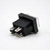 Rocker Power Switch 4 Pin com poeira Cap 2 Posição Solder Cable 180° KCD1-104 Painel Montagem