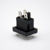 Rocker Power Switch 4 Pimli Toz Kapağı 2 Pozisyon Lehim Kablosu 180° KCD1-104 Panel Montaj