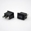 Rocker Switch Güç İşleme Paneli Lehim Kablosu 3 Pozisyon 3 Pin KCD1-103 Elektronik Anahtarlar