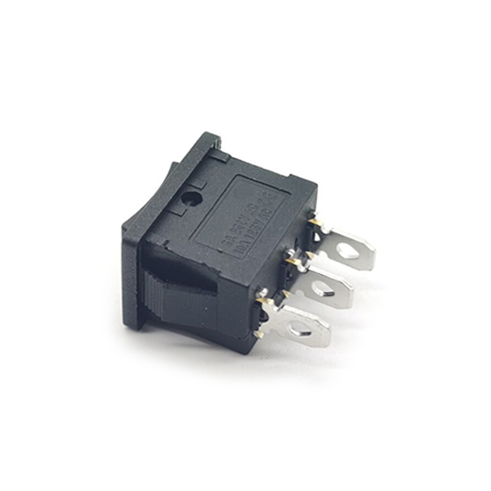 Rocker Switch Power Operation Panel Solder Cable 3 Posição 3 Pin KCD1-103 Interruptores eletrônicos