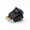 Rocker Switch Power Socket KCD2N-102 Painel Monte 2 Posição 180°Solder Cable 3 Pin