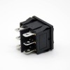 Rocker Switch Power Switch KCD5-203 Painel Mount 2 Posição 6 Pin Straight Solder Cable